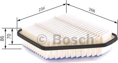 BOSCH F 026 400 171 - Filtro aria autozon.pro