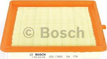 BOSCH F 026 400 348 - Filtro aria autozon.pro