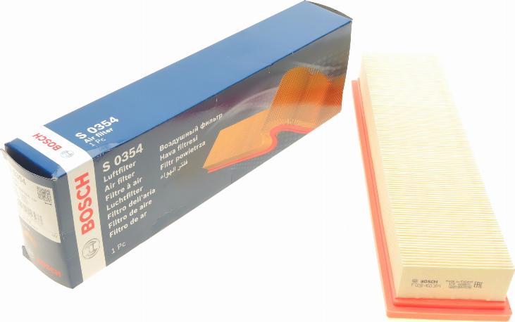 BOSCH F 026 400 354 - Filtro aria autozon.pro