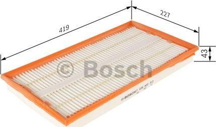 BOSCH F 026 400 312 - Filtro aria autozon.pro