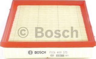 BOSCH F 026 400 375 - Filtro aria autozon.pro