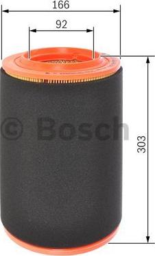 BOSCH F 026 400 370 - Filtro aria autozon.pro