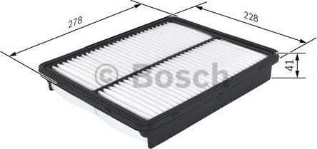 BOSCH F 026 400 292 - Filtro aria autozon.pro