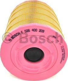 BOSCH F 026 400 209 - Filtro aria autozon.pro