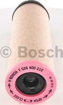 BOSCH F 026 400 210 - Filtro aria secondaria autozon.pro