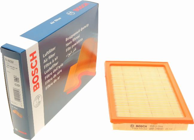 BOSCH F 026 400 222 - Filtro aria autozon.pro