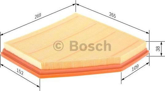 BOSCH F 026 400 270 - Filtro aria autozon.pro