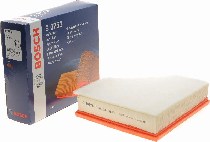 BOSCH F 026 400 753 - Filtro aria autozon.pro