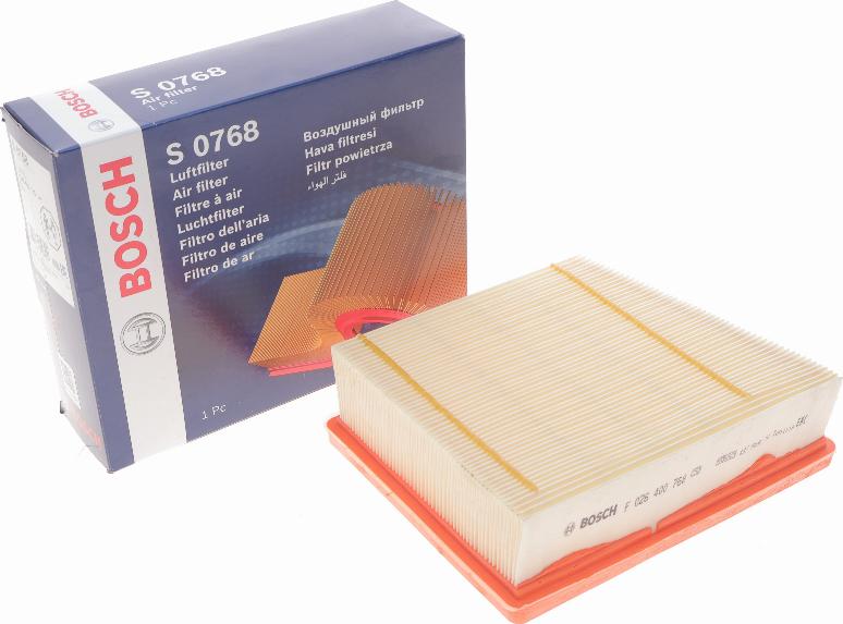 BOSCH F 026 400 768 - Filtro aria autozon.pro