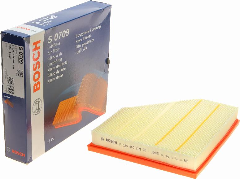 BOSCH F 026 400 709 - Filtro aria autozon.pro