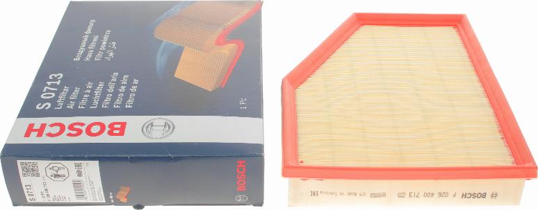 BOSCH F 026 400 713 - Filtro aria autozon.pro