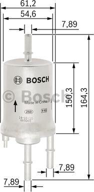 BOSCH F 026 403 006 - Filtro carburante autozon.pro