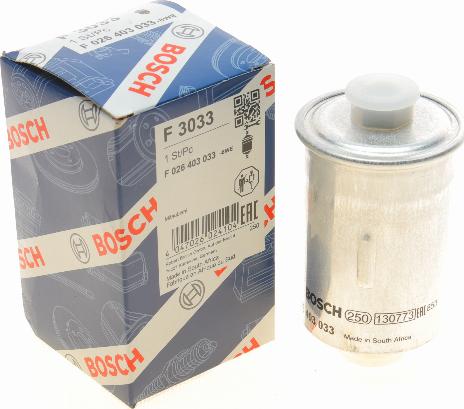 BOSCH F 026 403 033 - Filtro carburante autozon.pro