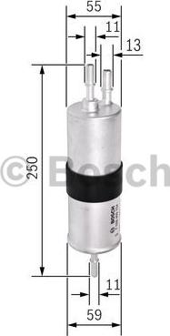 BOSCH F 026 403 754 - Filtro carburante autozon.pro