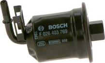 BOSCH F 026 403 769 - Filtro carburante autozon.pro