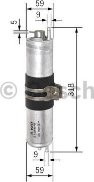 BOSCH F 026 403 766 - Filtro carburante autozon.pro