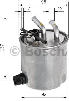 BOSCH F 026 402 096 - Filtro carburante autozon.pro