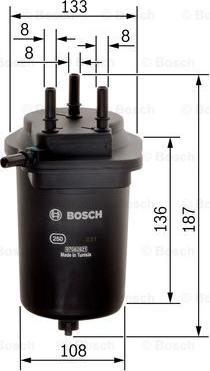 BOSCH F 026 402 090 - Filtro carburante autozon.pro