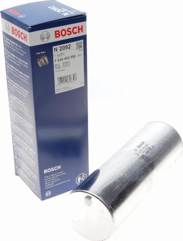 BOSCH F 026 402 092 - Filtro carburante autozon.pro