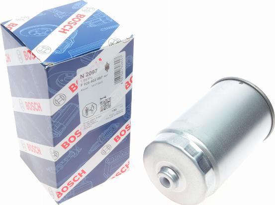 BOSCH F 026 402 097 - Filtro carburante autozon.pro