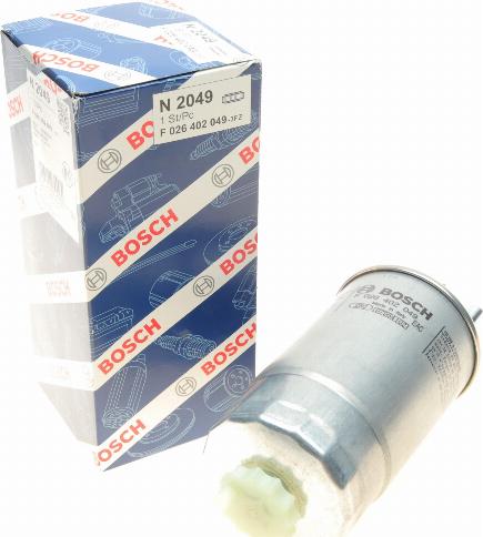 BOSCH F 026 402 049 - Filtro carburante autozon.pro