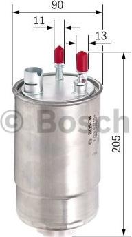 BOSCH F 026 402 054 - Filtro carburante autozon.pro