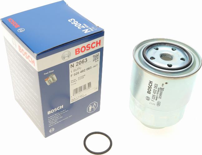 BOSCH F 026 402 063 - Filtro carburante autozon.pro