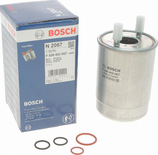 BOSCH F 026 402 067 - Filtro carburante autozon.pro