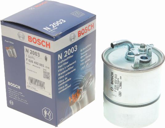 BOSCH F 026 402 003 - Filtro carburante autozon.pro