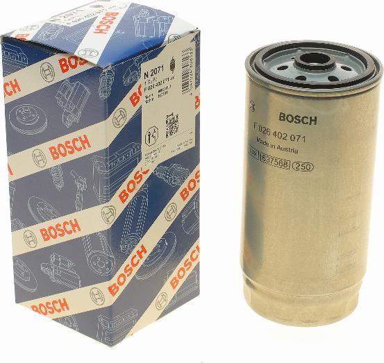 BOSCH F 026 402 071 - Filtro carburante autozon.pro