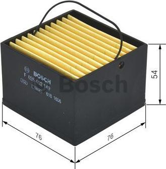 BOSCH F 026 402 149 - Filtro carburante autozon.pro