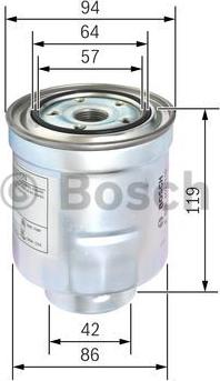 BOSCH F 026 402 110 - Filtro carburante autozon.pro