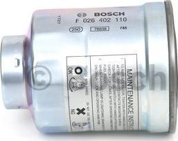 BOSCH F 026 402 110 - Filtro carburante autozon.pro