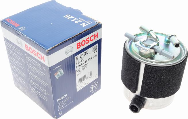 BOSCH F 026 402 125 - Filtro carburante autozon.pro