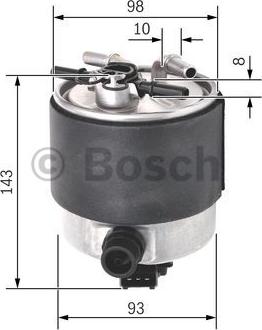 BOSCH F 026 402 126 - Filtro carburante autozon.pro