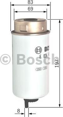 BOSCH F 026 402 121 - Filtro carburante autozon.pro