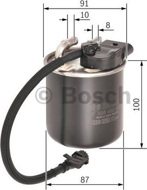 BOSCH F 026 402 840 - Filtro carburante autozon.pro