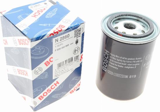 BOSCH F 026 402 860 - Filtro carburante autozon.pro