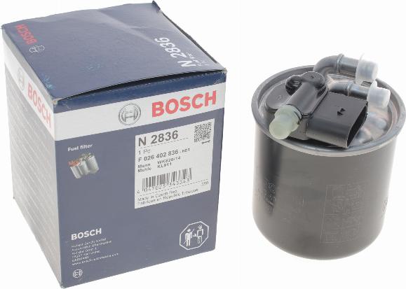 BOSCH F 026 402 836 - Filtro carburante autozon.pro