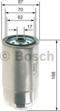 BOSCH F 026 402 826 - Filtro carburante autozon.pro