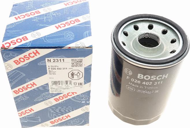 BOSCH F 026 402 311 - Filtro carburante autozon.pro