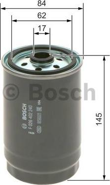 BOSCH F 026 402 240 - Filtro carburante autozon.pro