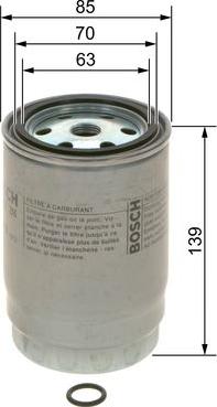 BOSCH F 026 402 255 - Filtro carburante autozon.pro