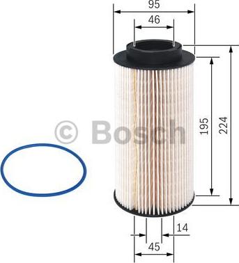 BOSCH F 026 402 745 - Filtro carburante autozon.pro