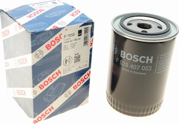 BOSCH F 026 407 053 - Filtro olio autozon.pro