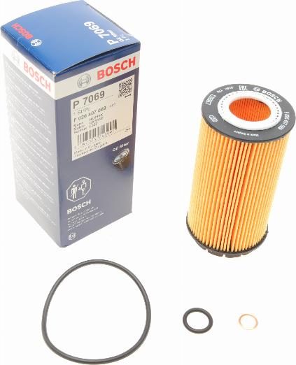 BOSCH F 026 407 069 - Filtro olio autozon.pro