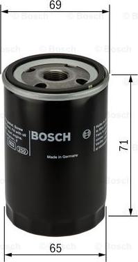 BOSCH F 026 407 001 - Filtro olio autozon.pro