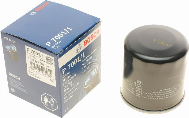 BOSCH F 026 407 001 - Filtro olio autozon.pro