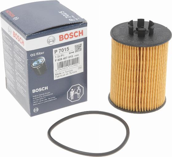 BOSCH F 026 407 015 - Filtro olio autozon.pro