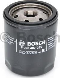 BOSCH F 026 407 085 - Filtro olio autozon.pro